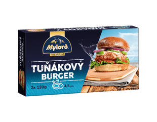 Tuňákový hamburger
