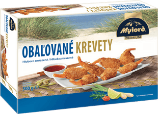 Obalované krevety